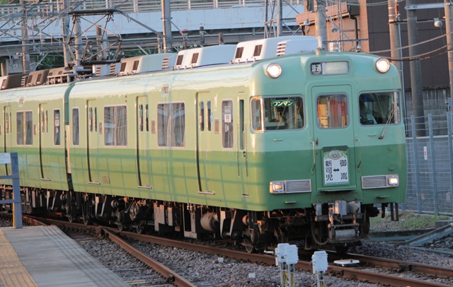 名鉄6000系 (1~4次車)冷房装置の配置